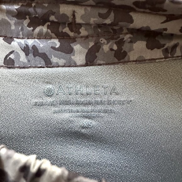 Athleta Mesh Racer Shorts - Picture 4 of 4